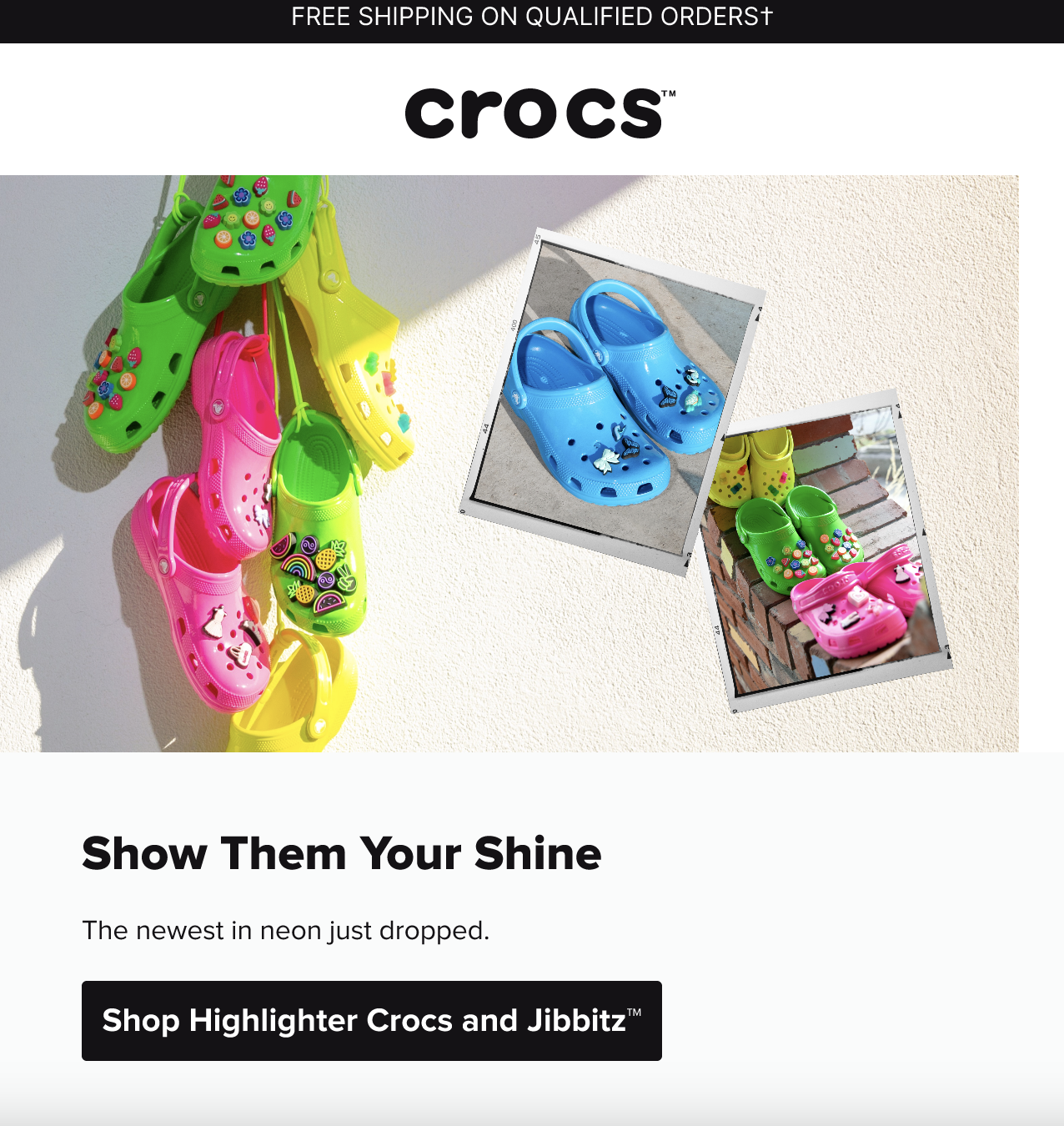 Crocs Glitter and Highlighter Packs - natalie aiken