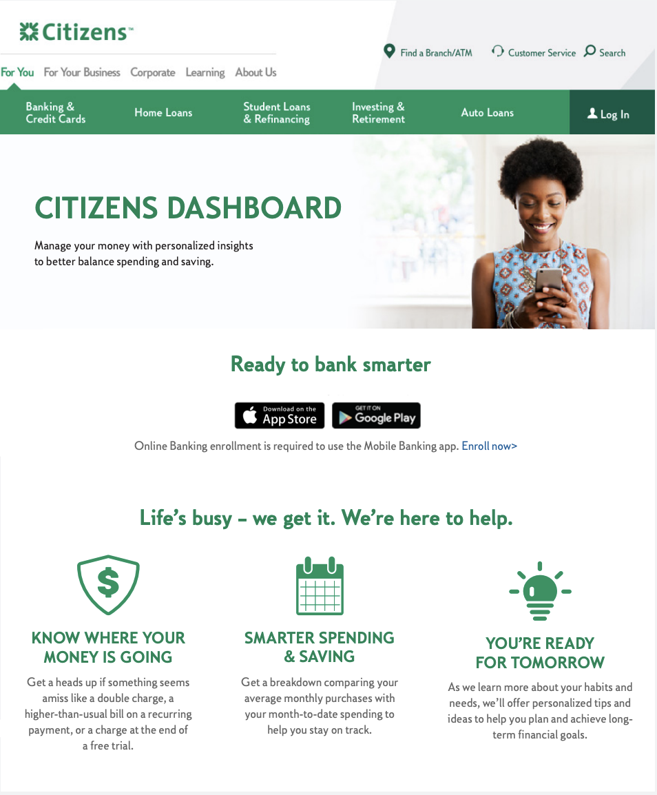 Citizens Digital Insights Landing Page - natalie aiken