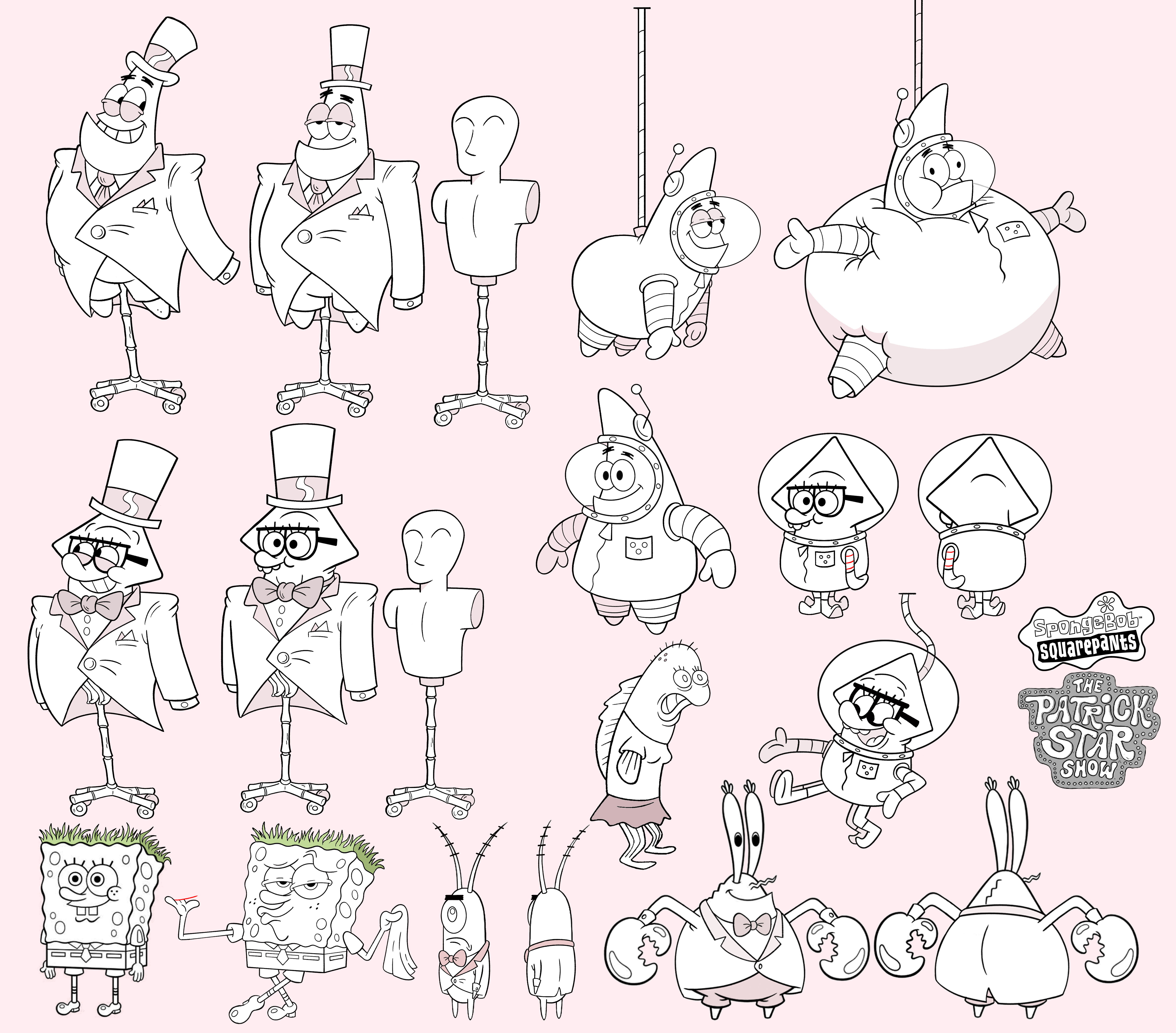 Professional Character Design - Adam T. Reed