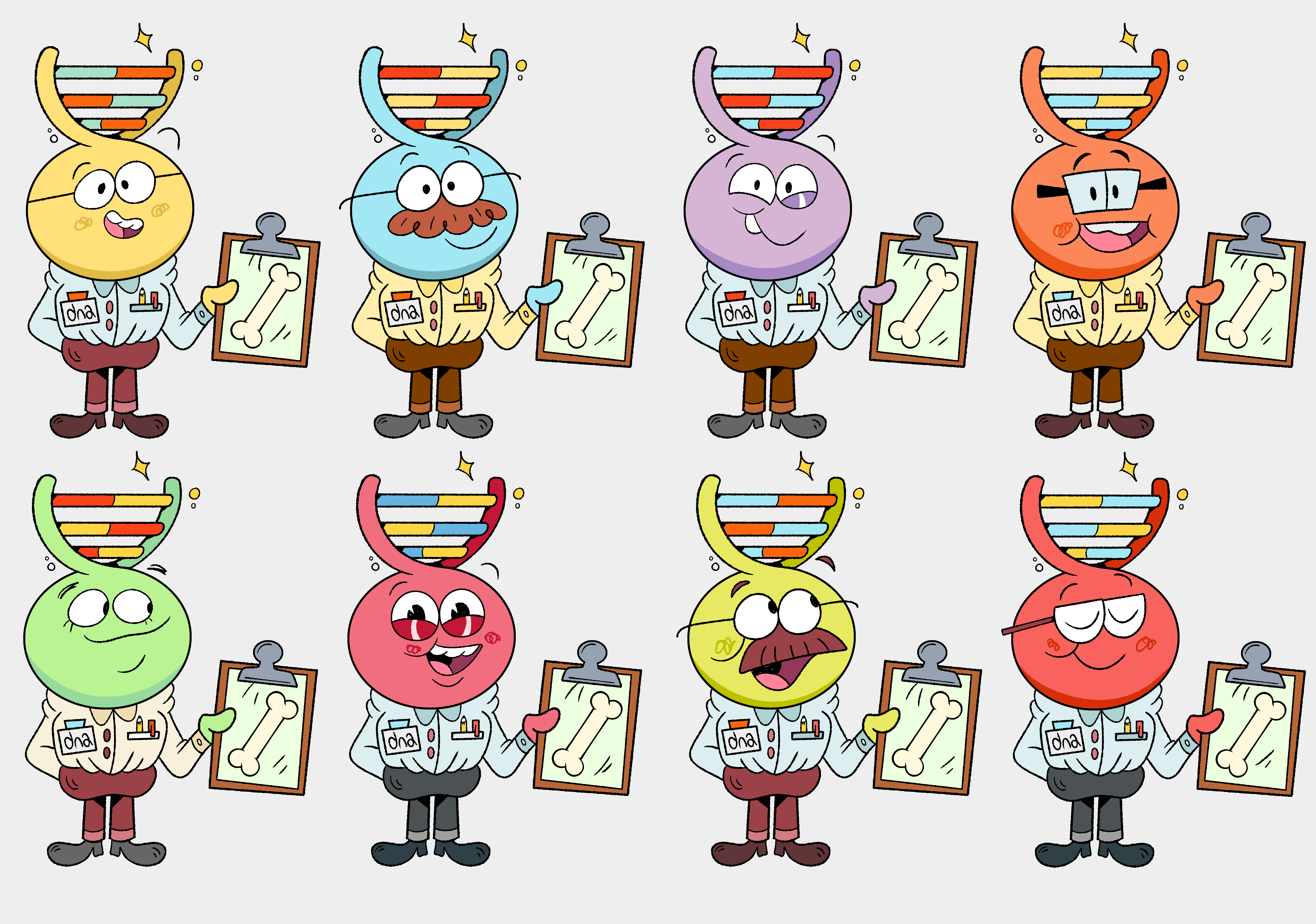 Professional Character Design - Adam T. Reed