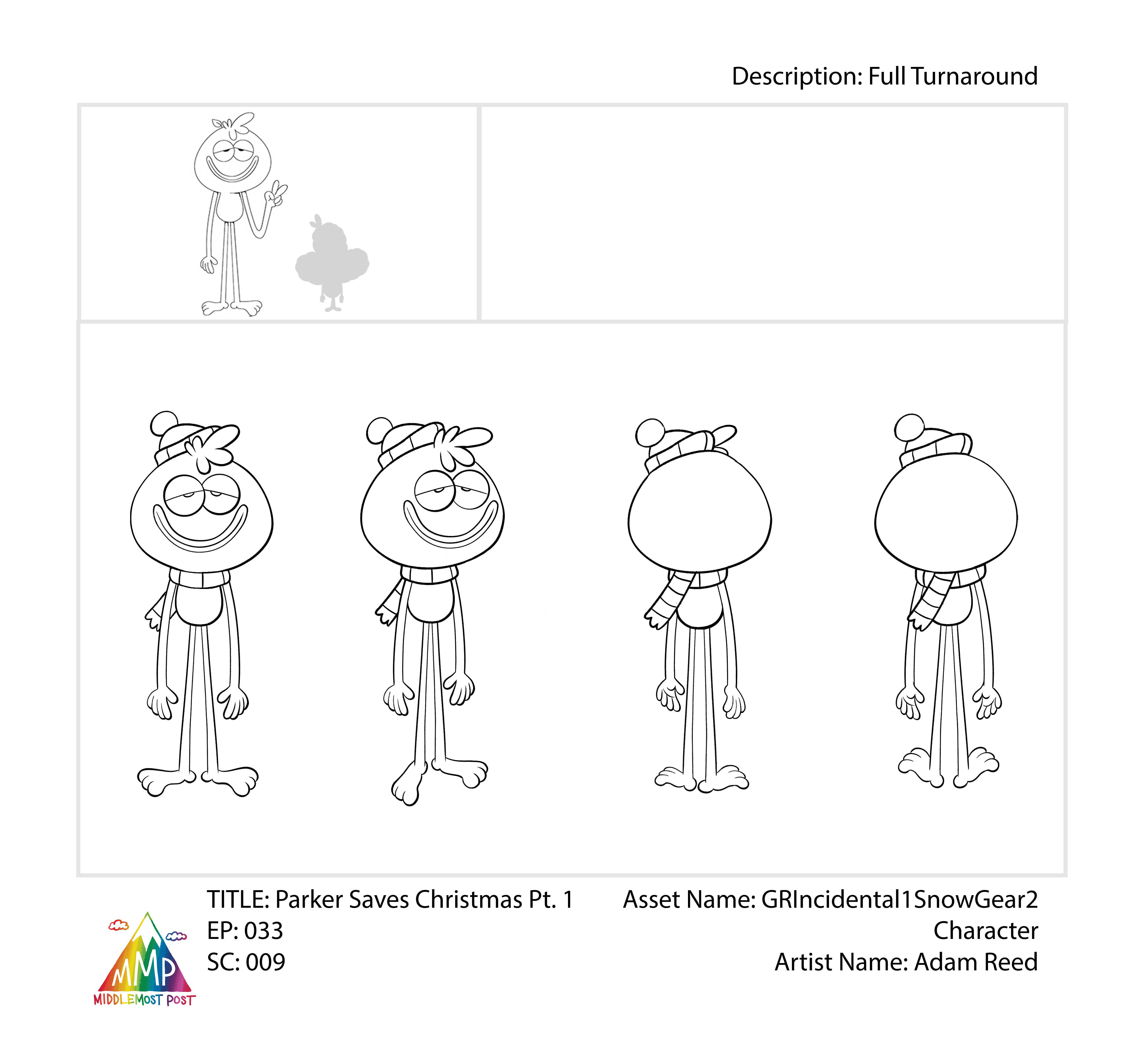 Professional Character Design - Adam T. Reed