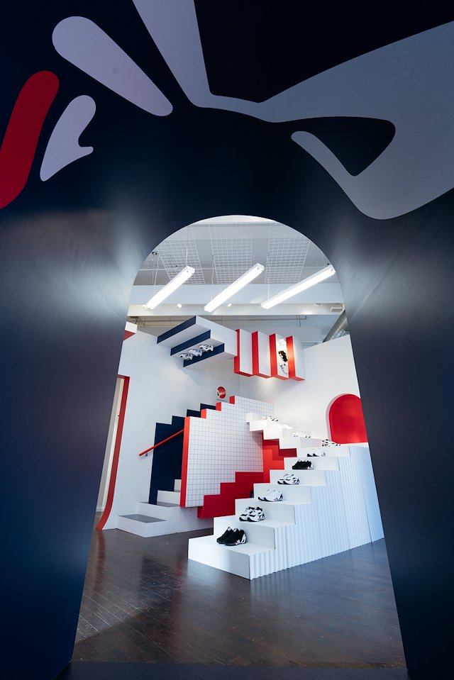 fila mindblower pop up store spencer martin