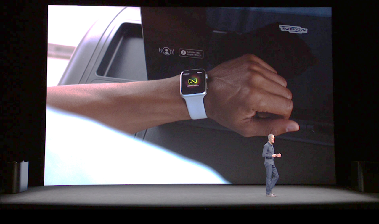 Apple WWDC Keynote 2017 — GymKit launch