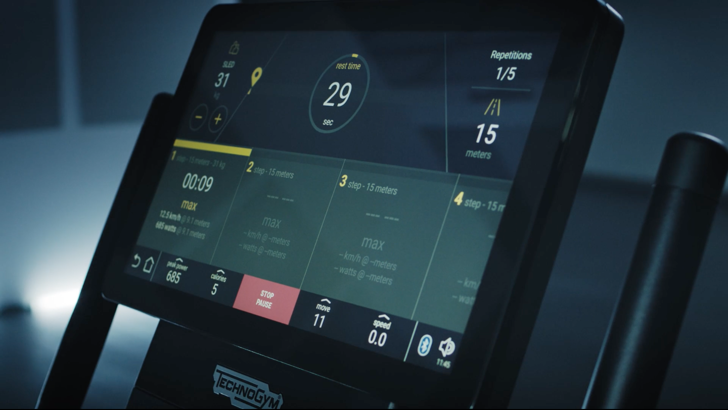 Skillrun TX — HIIT screen