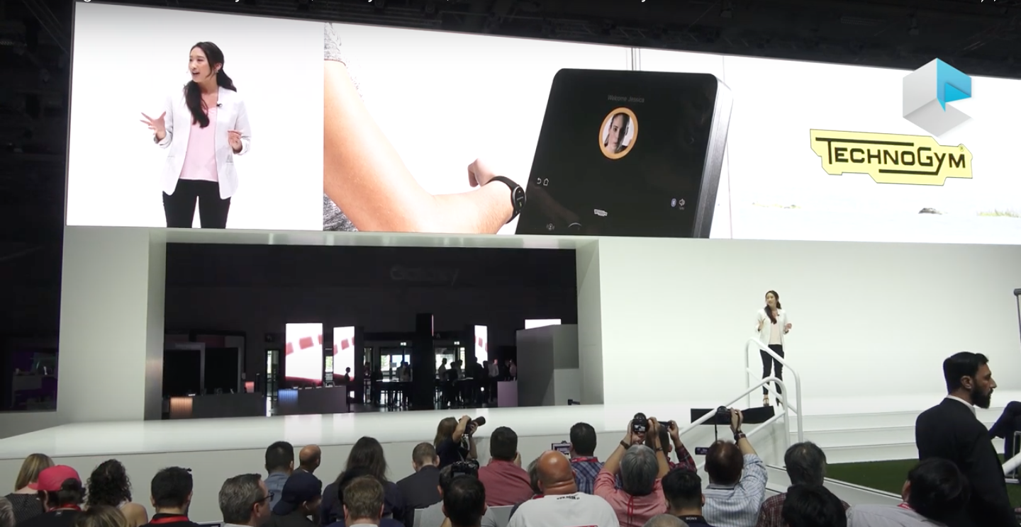 Samsung Galaxy Watch — CES 2020 Technogym integration