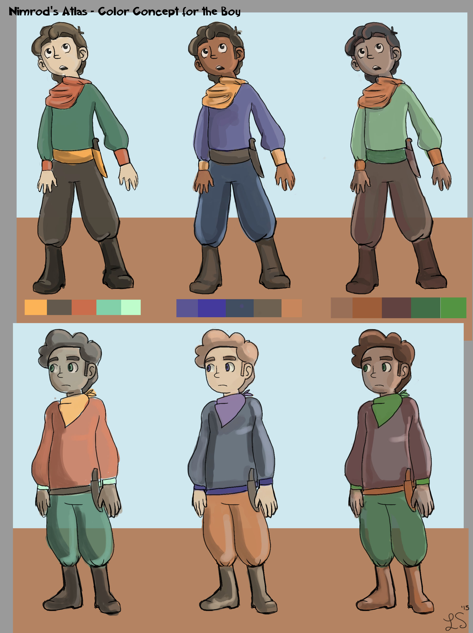 Character Design - Lauren Schwabe
