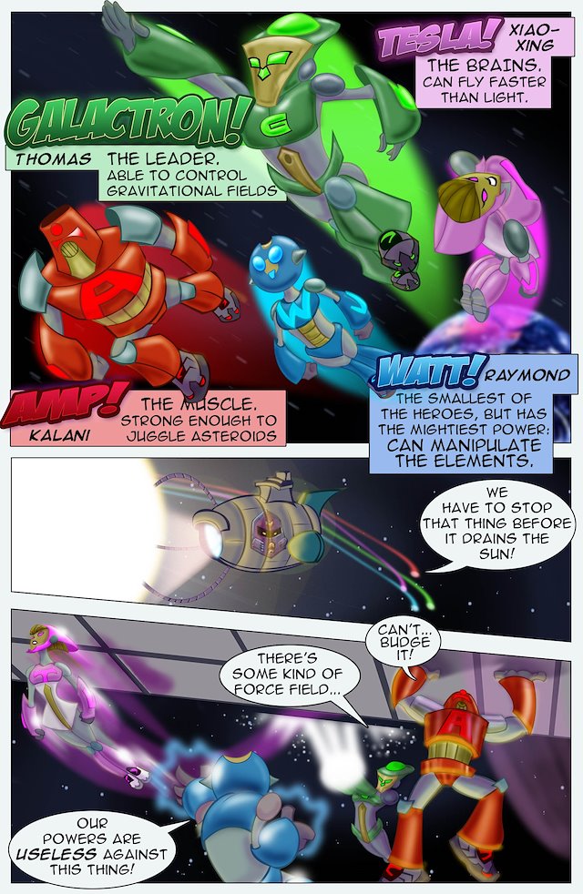 Skechers luminators comic store