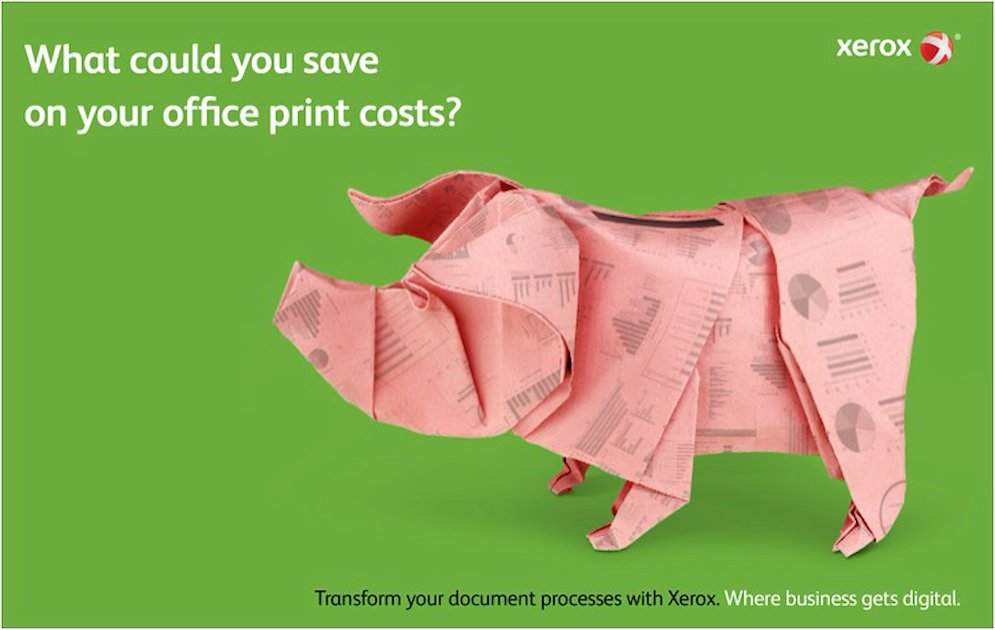 Xerox document processes transformation campaign - ALISTAIR MCKECHNIE,  INTEGRATED CREATIVE DIRECTOR AND COPYWRITER