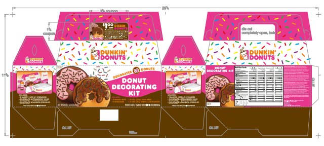 おすそ分けファイル】DUNKIN'DONUTS Design 紙 フォルダー