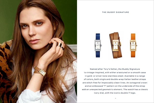 Tory burch buddy signature 2025 watch
