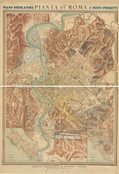 Map Collection: Pianta di Roma c. 1910 - Jacob Shell: Visual Work ...