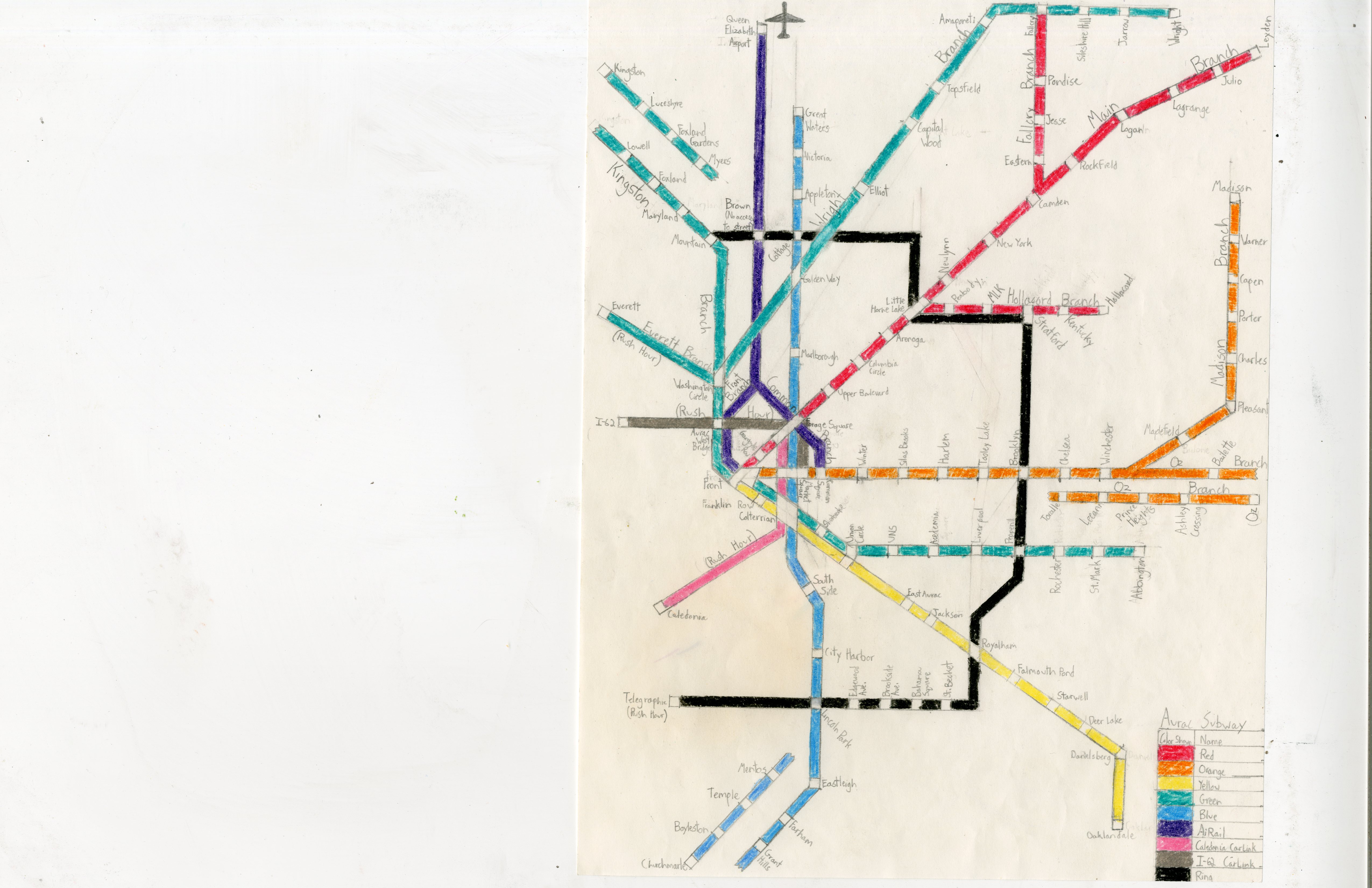 1993-1998. Fantasy City Maps - Jacob Shell: Visual Work + Short Essays
