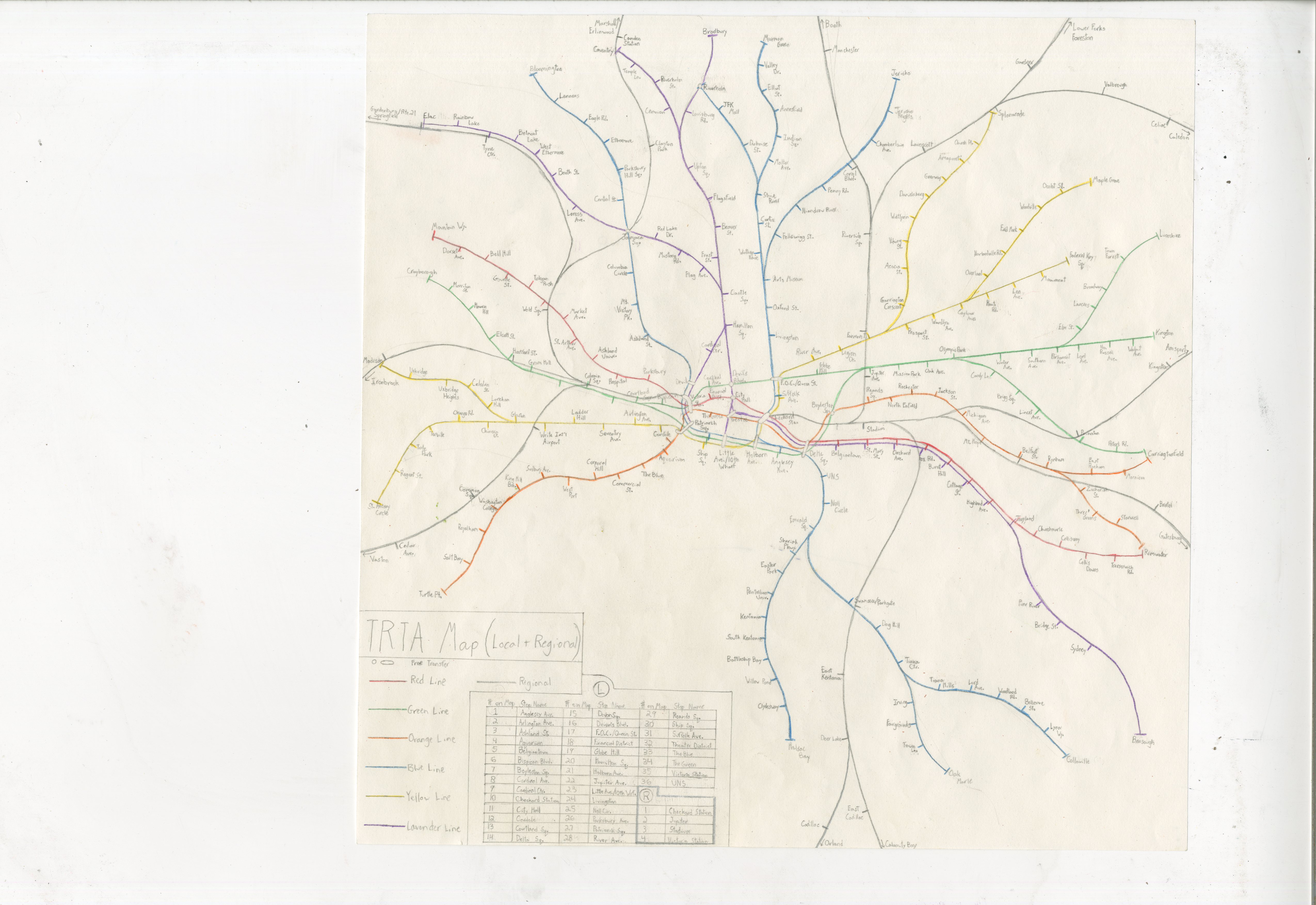 1993-1998. Fantasy City Maps - Jacob Shell: Visual Work + Short Essays