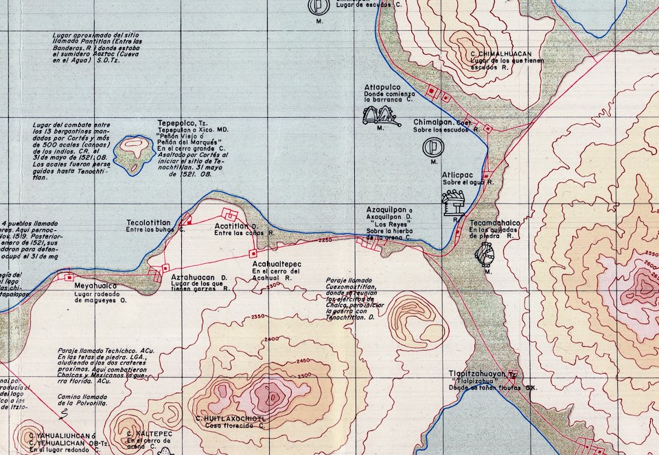 Map Collection: Tenochtitlan (1968 Reconstruction) - Jacob Shell ...