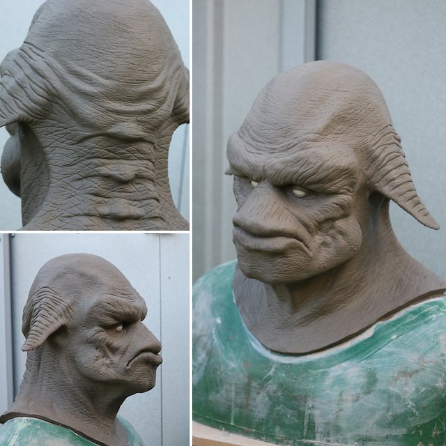 Clay Sculpture - Andrew Hamilton, Clay Sculpting 