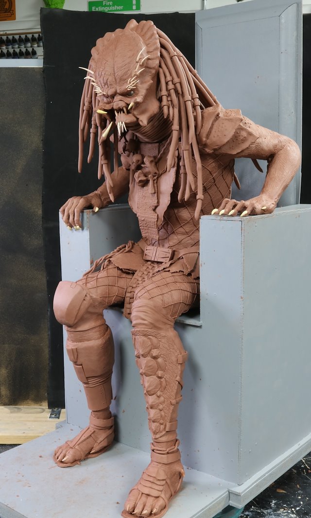 Big store clay sculpture