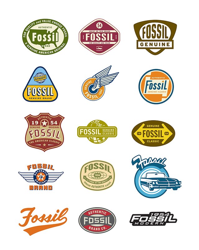 Fossil watch online logo