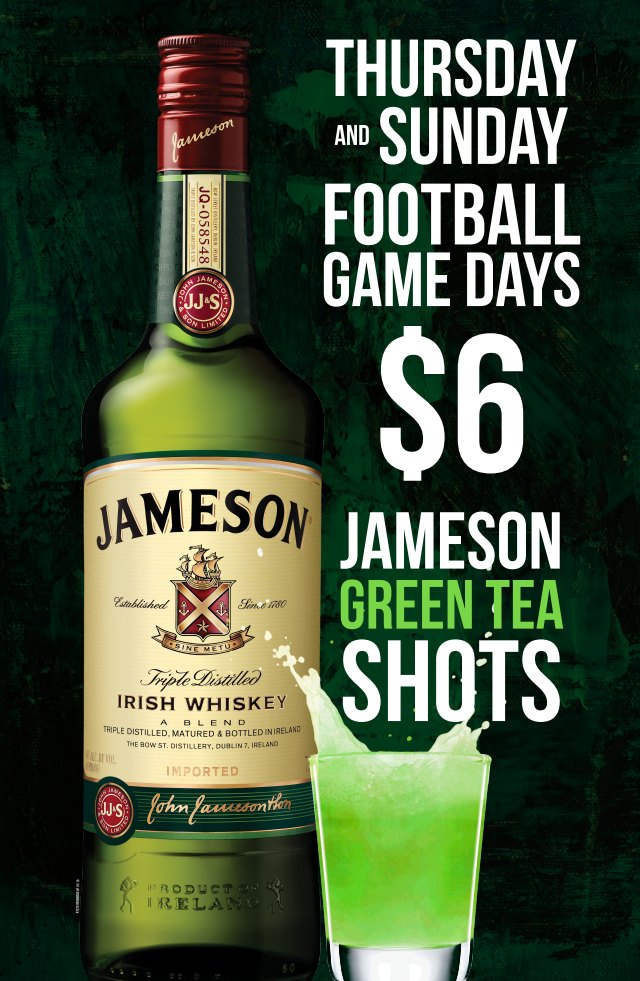 JAMESON FOOTBALL HUB - Jameson Whiskey