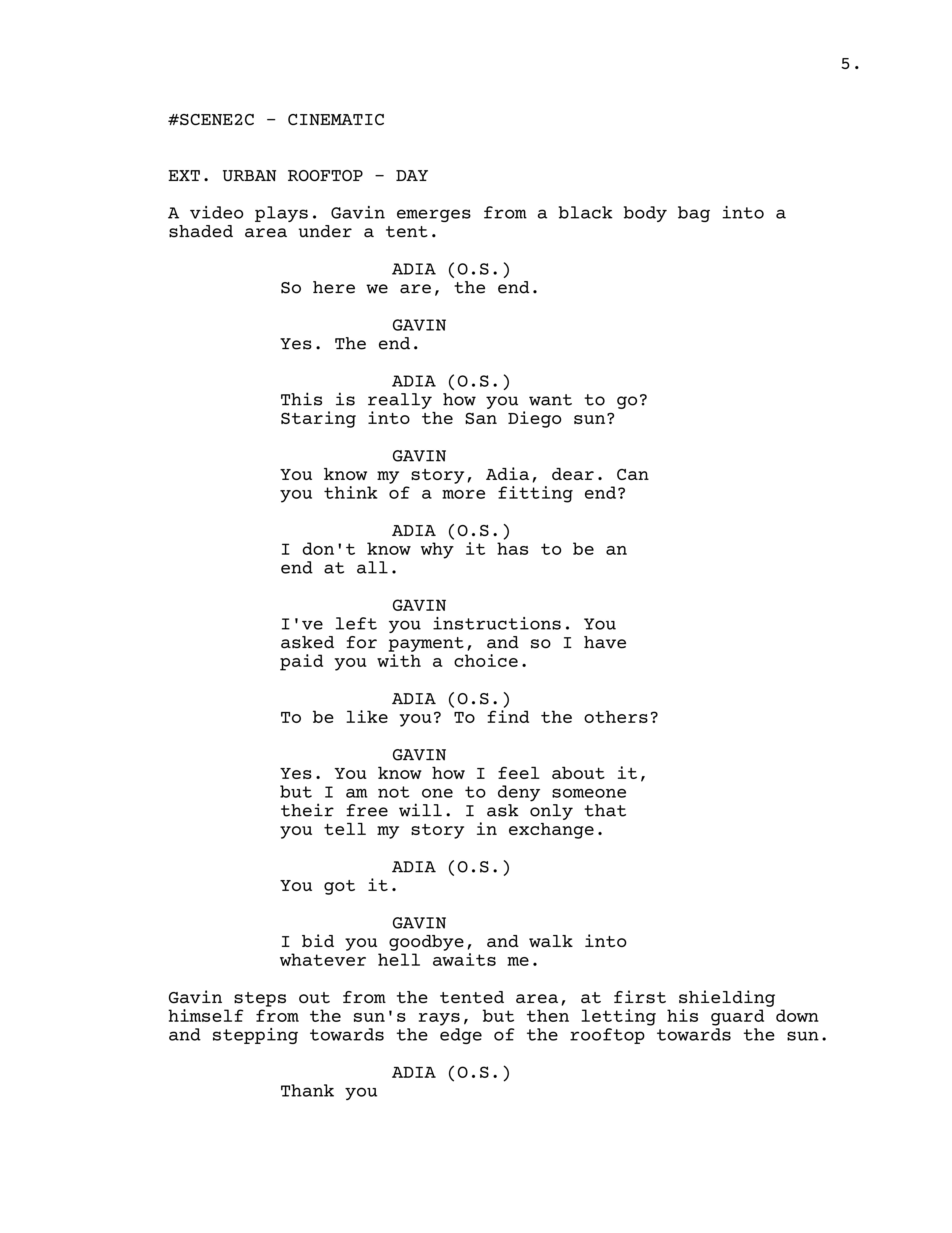 narration script