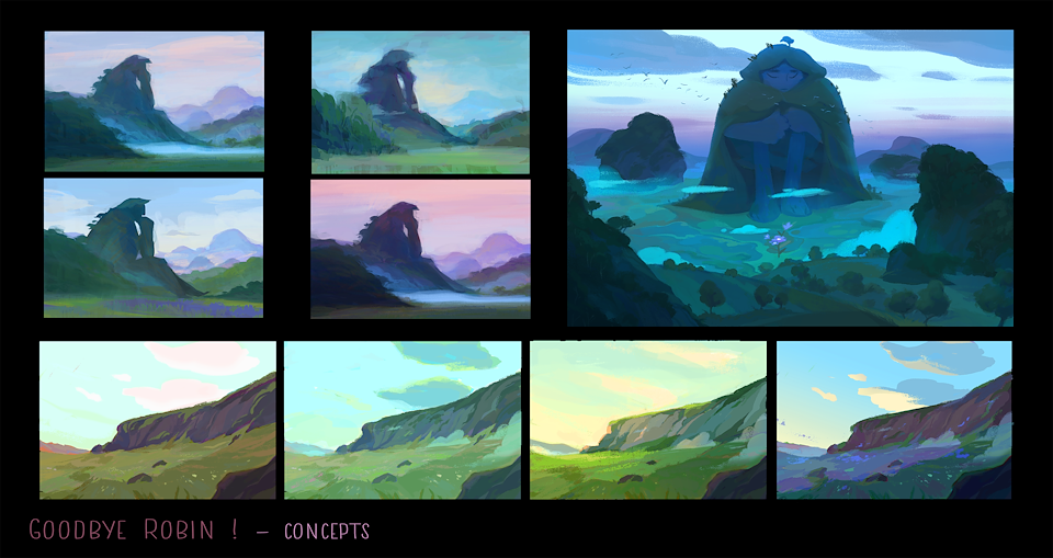 Concept Art/ Illustrations - Sophie Barocas