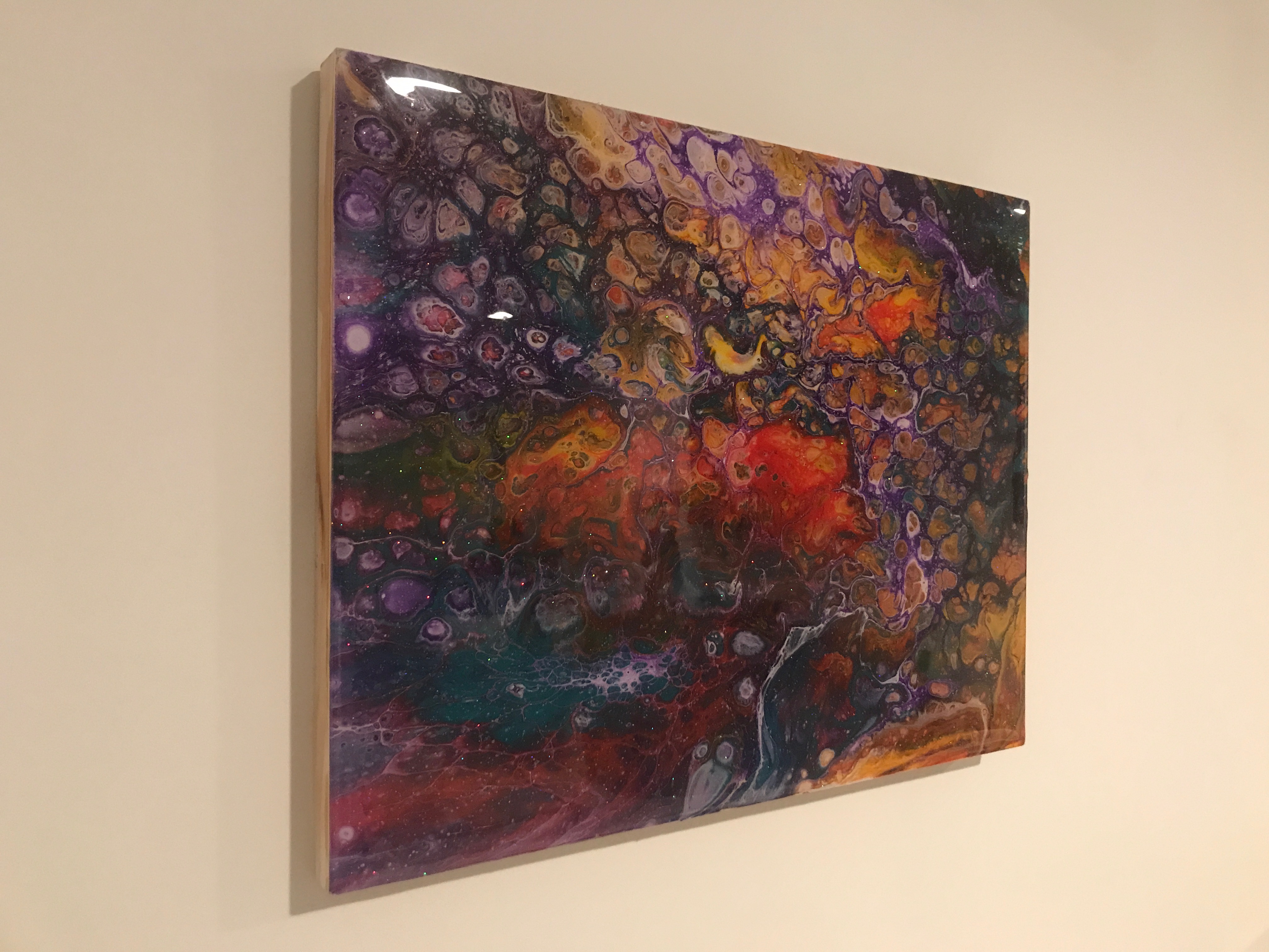 Galaxy on Cradle Boxes Daniel Vaughan