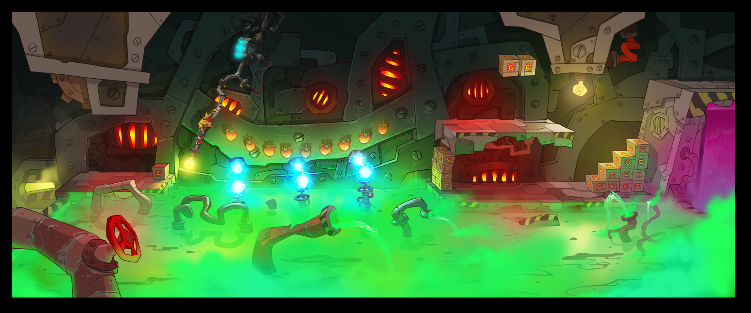 Crash Bandicoot 4 "It's About Time" Environment Concept Art The Art