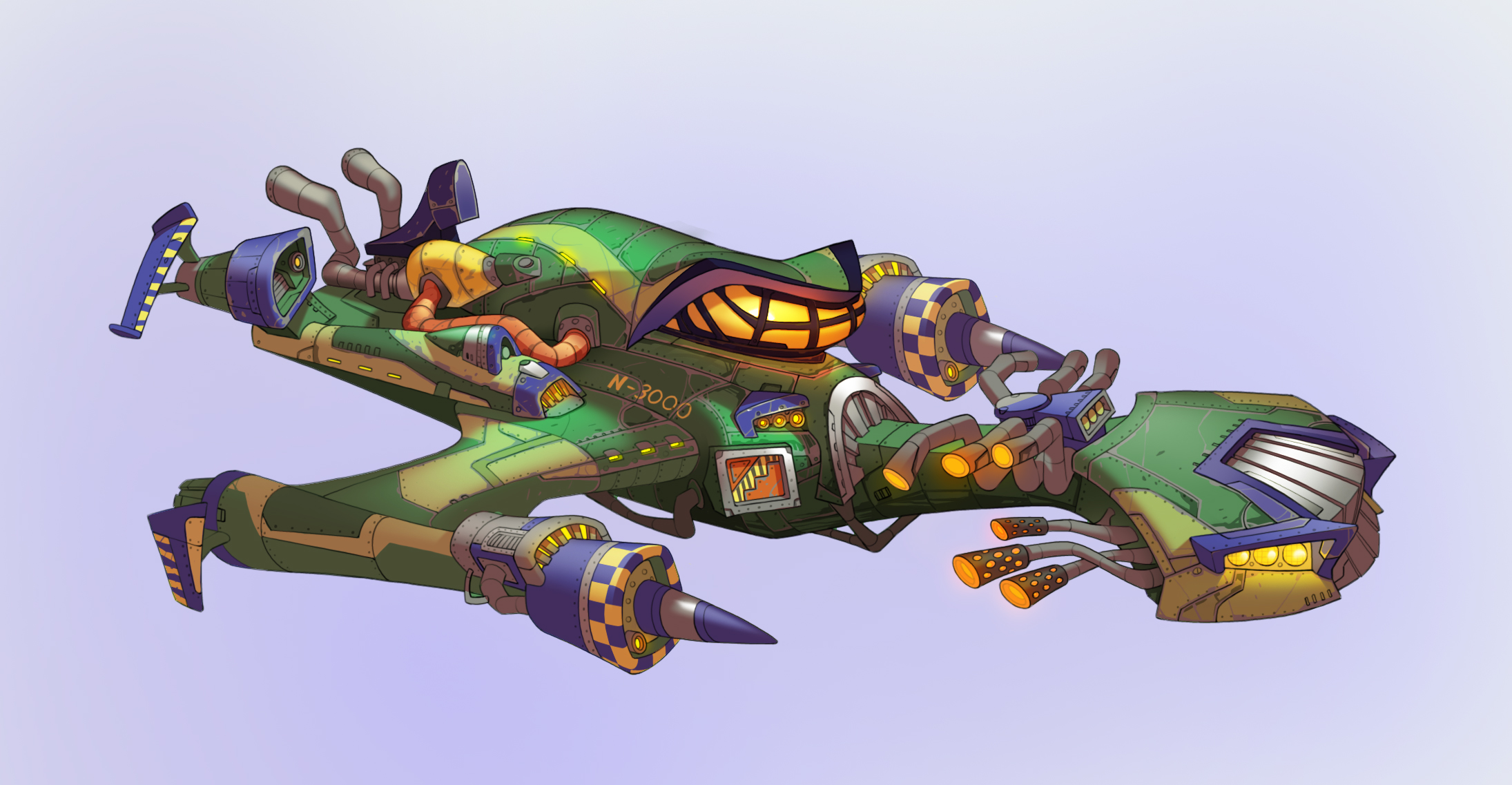 Crash Bandicoot 4 "It's About Time" Environment Concept Art The Art