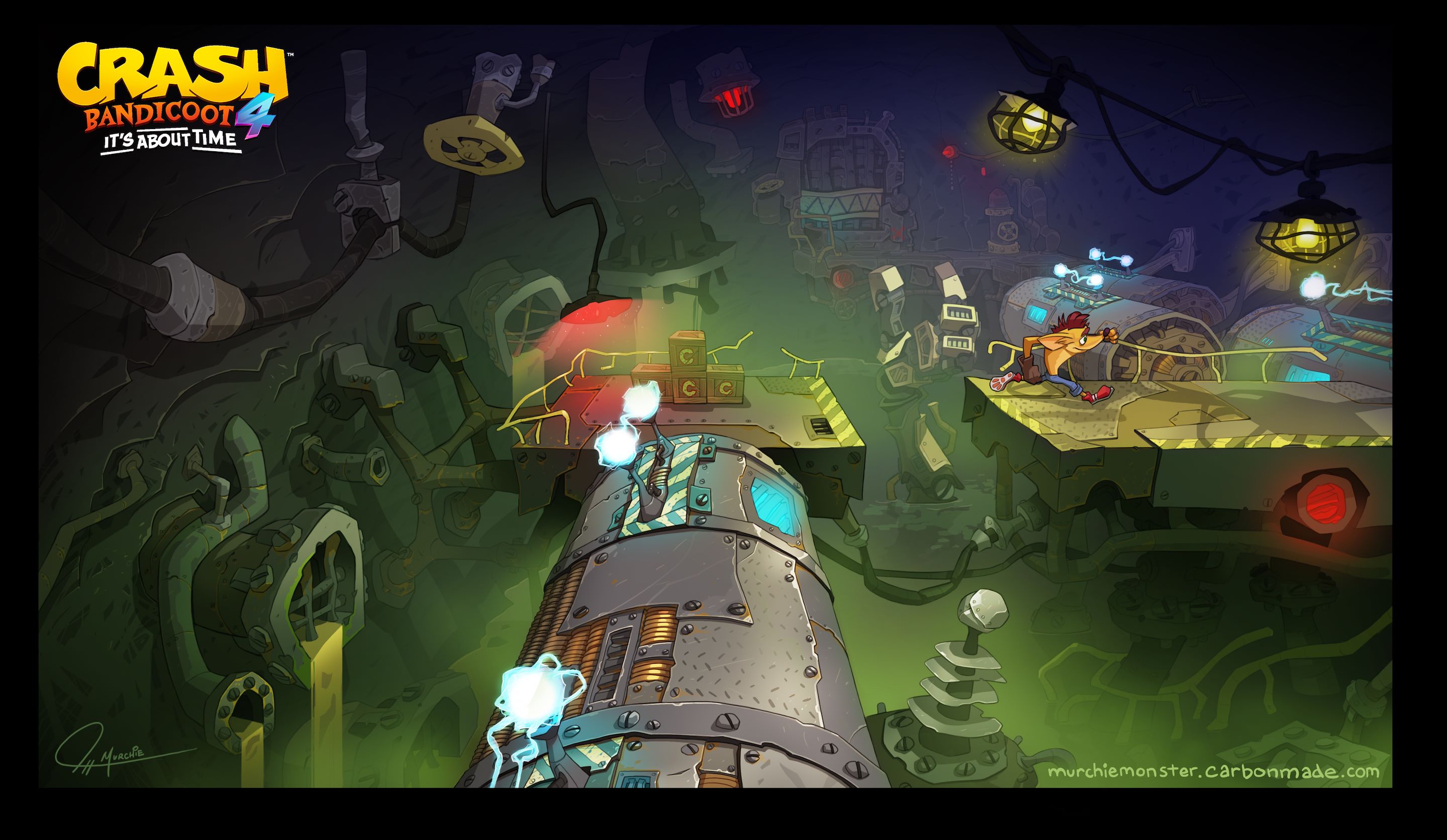 Crash Bandicoot 4 "It's About Time" Environment Concept Art The Art