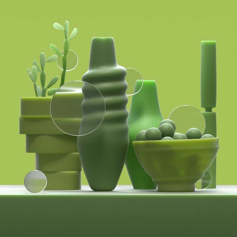 Abstract Renders - WARREN RUDD / MOTION DESIGNER