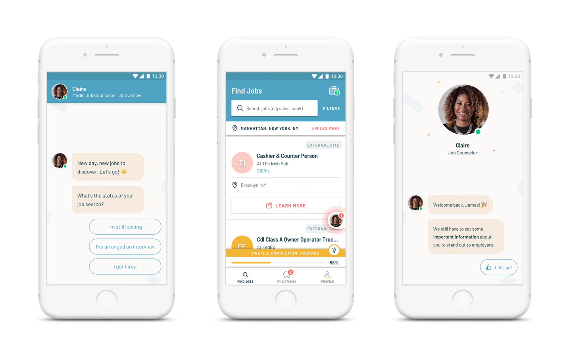 Onboarding for Merlin app