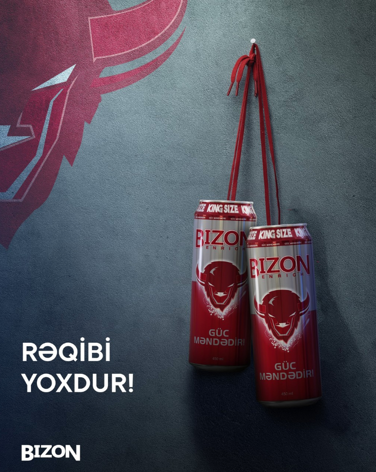 Bizon Energy Drink Social Media Post - Ziya Aliyev - Copywriter