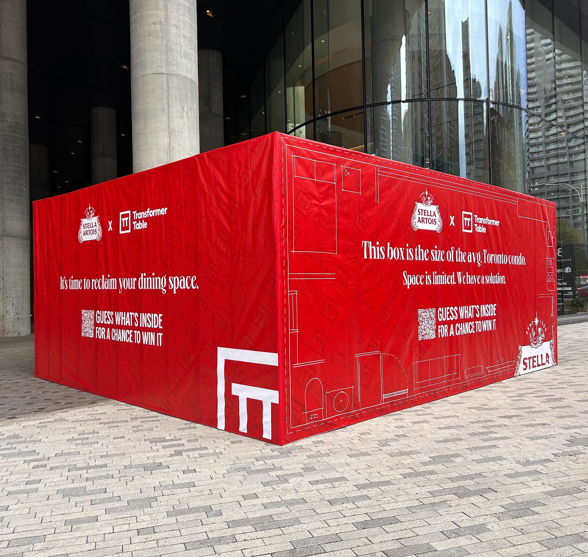 Stella Artois X Transformer Table Danica Enns stella-artois-x-transformer-table-danica-enns