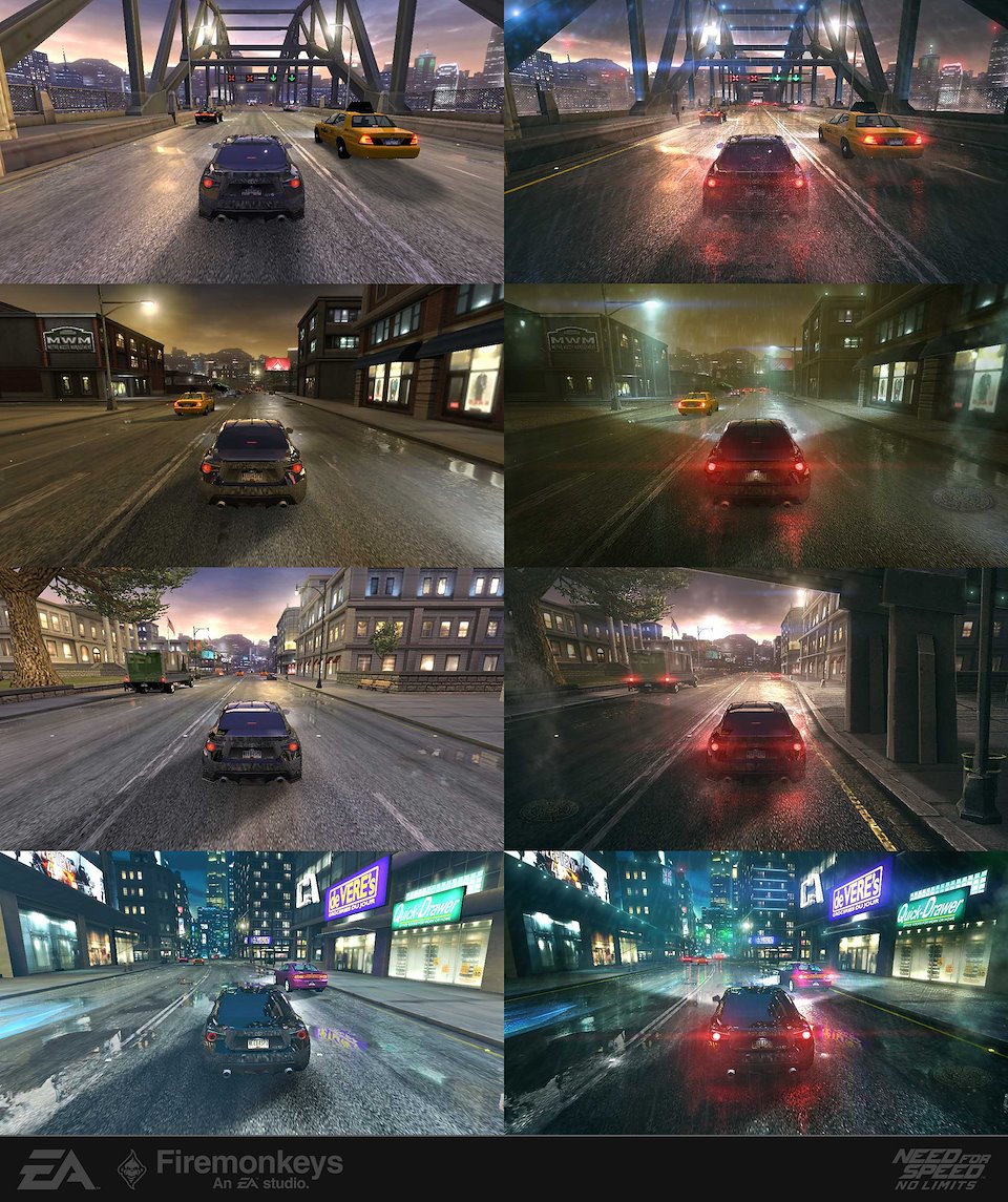 Need For Speed No Limits Look Development Images