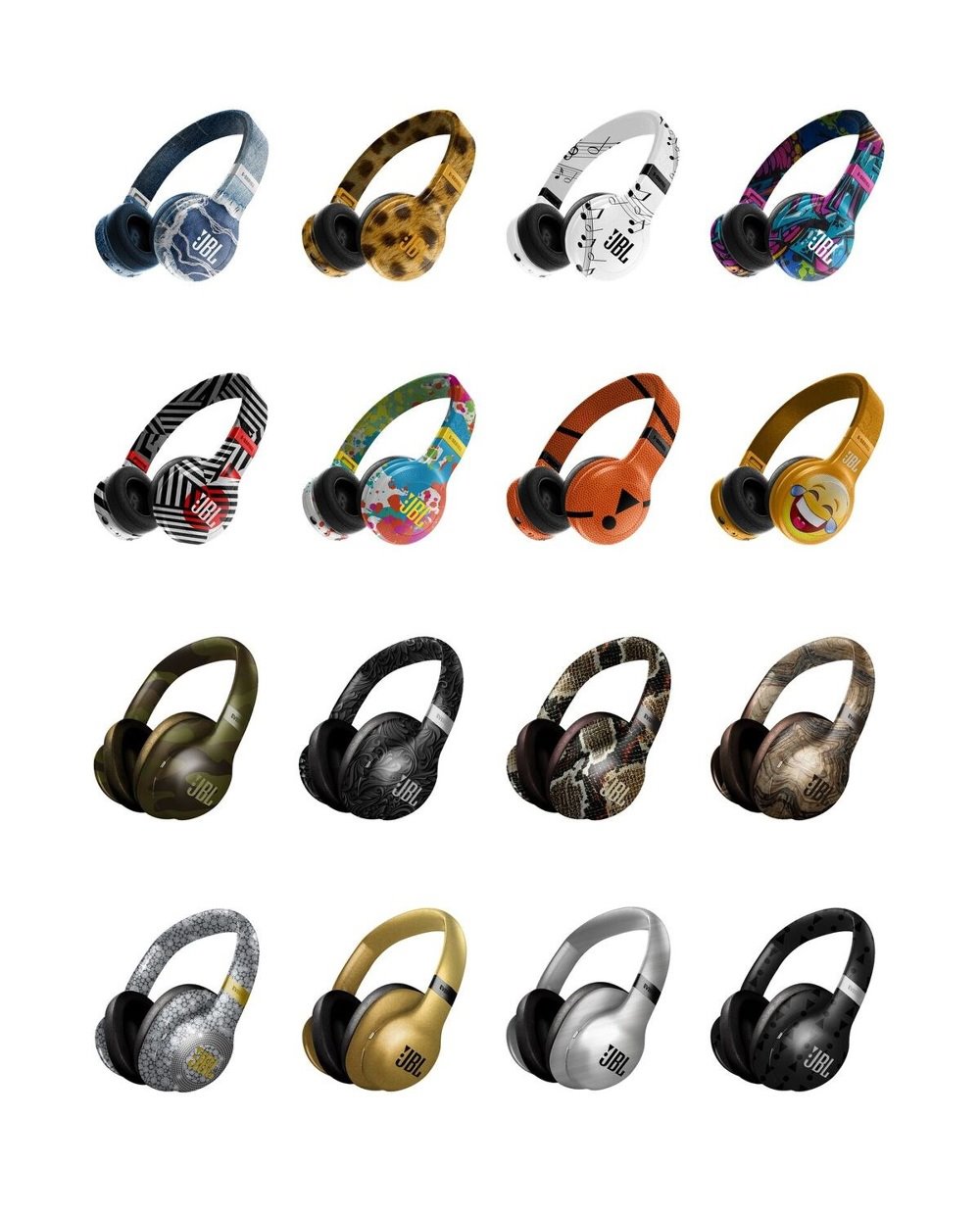 Custom jbl online headphones