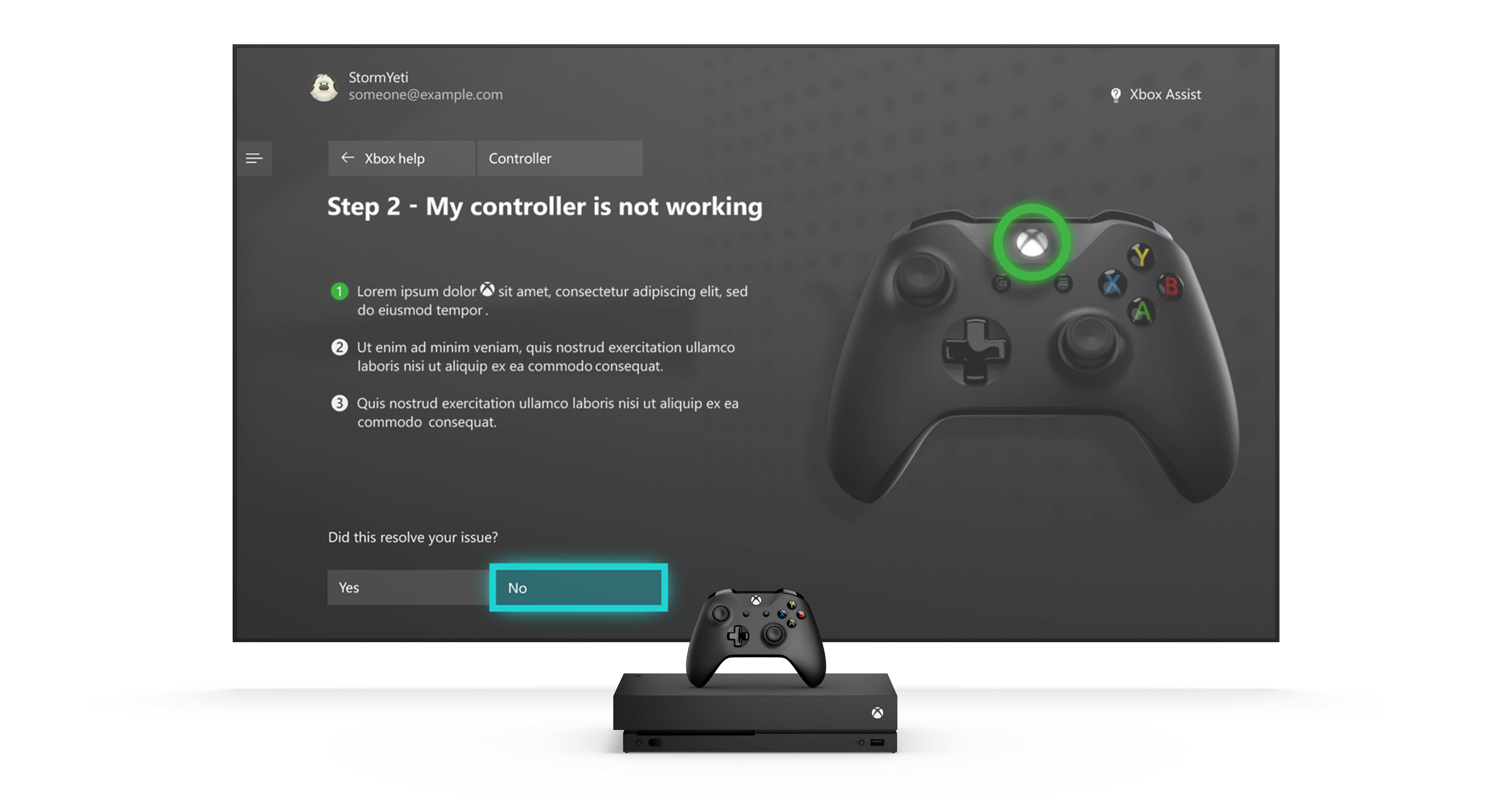 Xbox Assist Portfolio of James Aparis