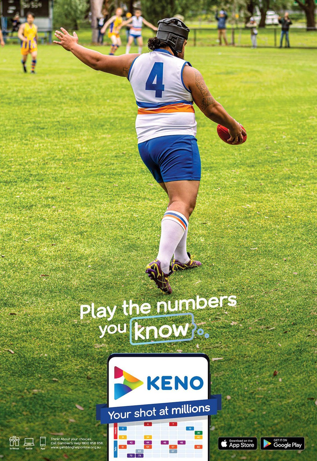 Play The Numbers You Know — Keno — 1