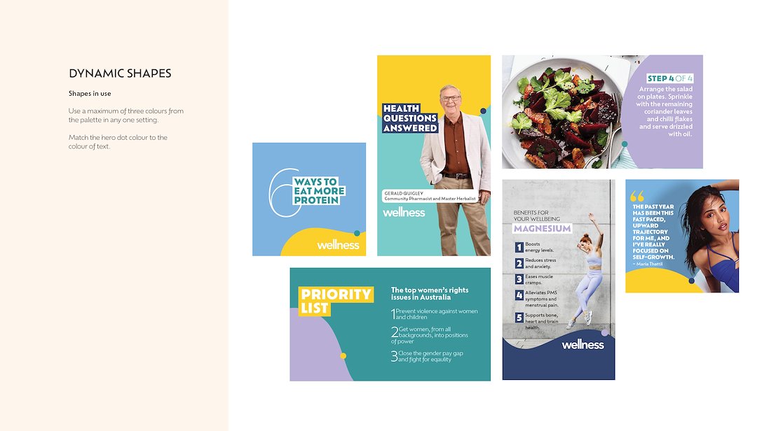 House of Wellness brand system — 18