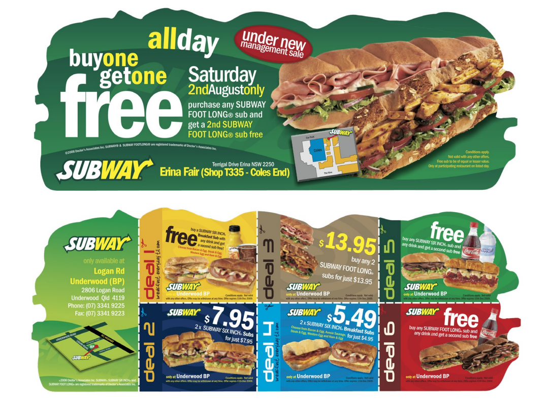 Subway Australia — POS — Subway Australia