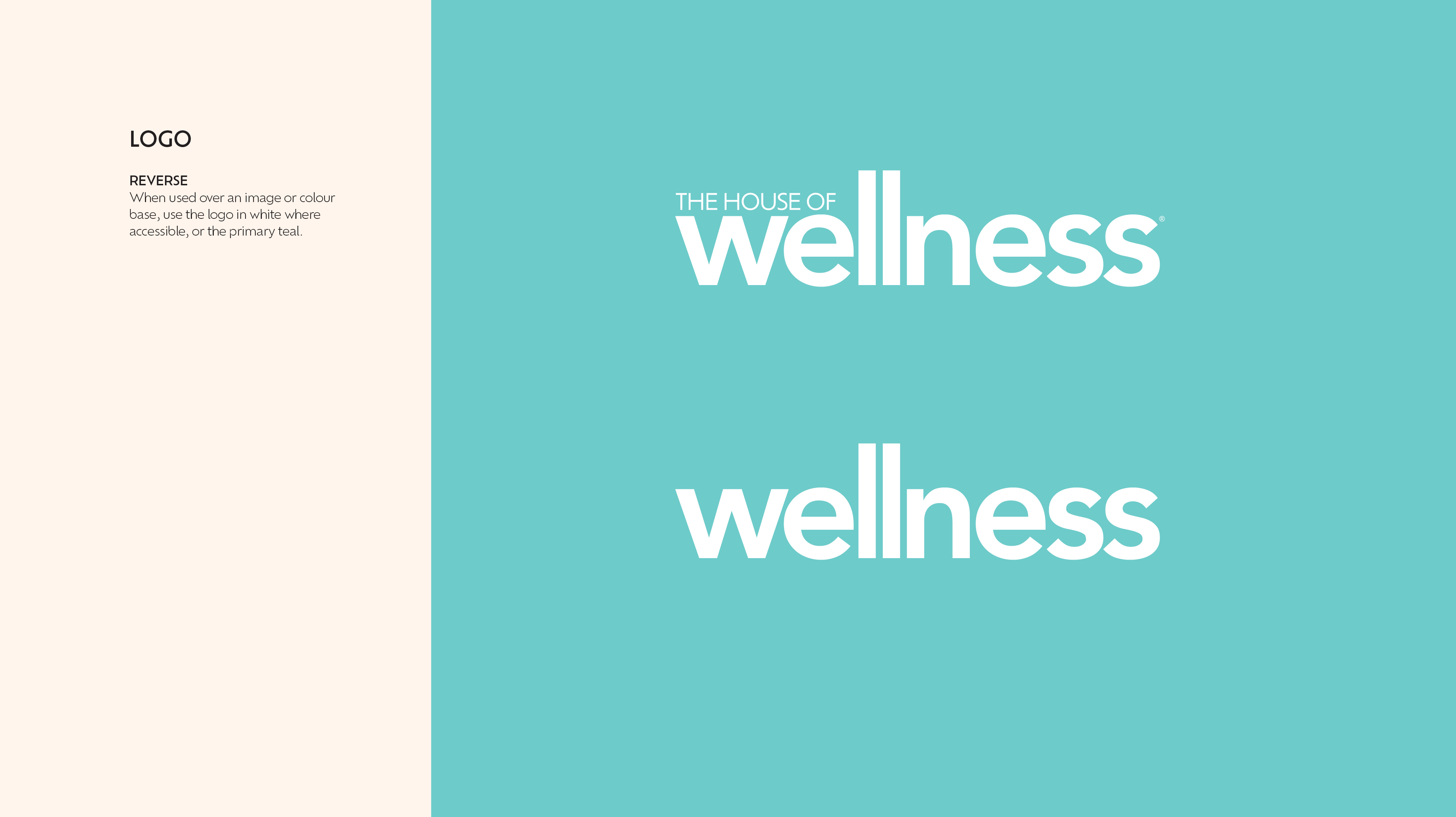 House of Wellness brand system — 7