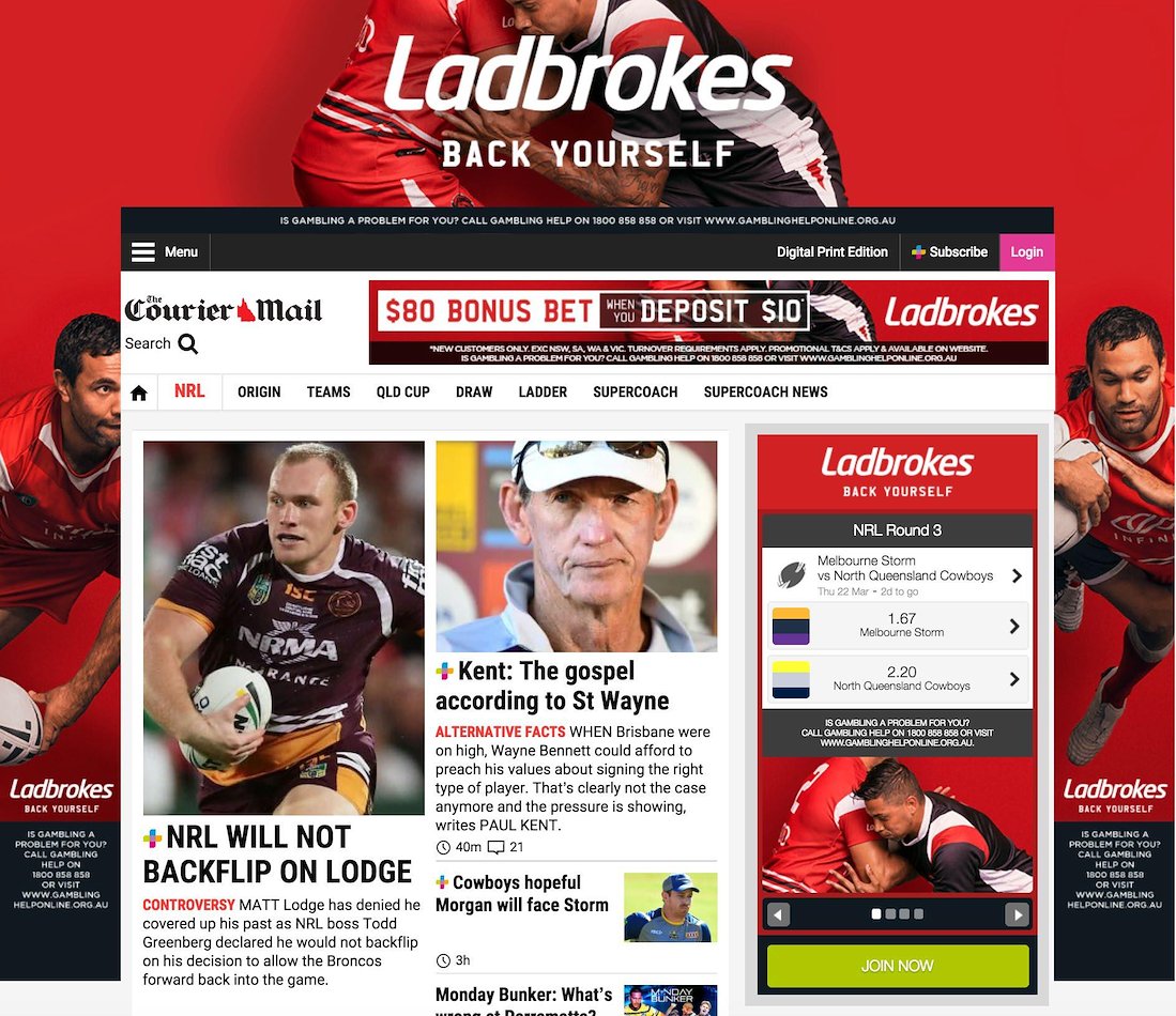 Ladbrokes Digital Display — Ladbrokes Australia — 2