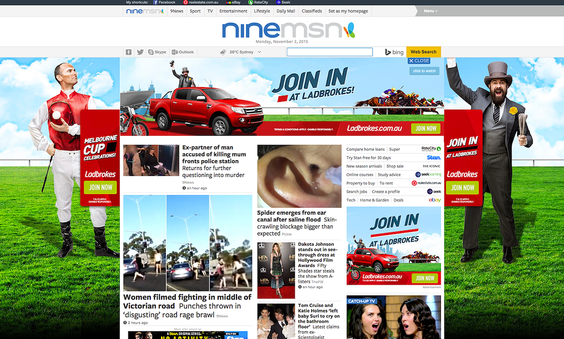 Ladbrokes Digital Display — Ladbrokes Australia — 2