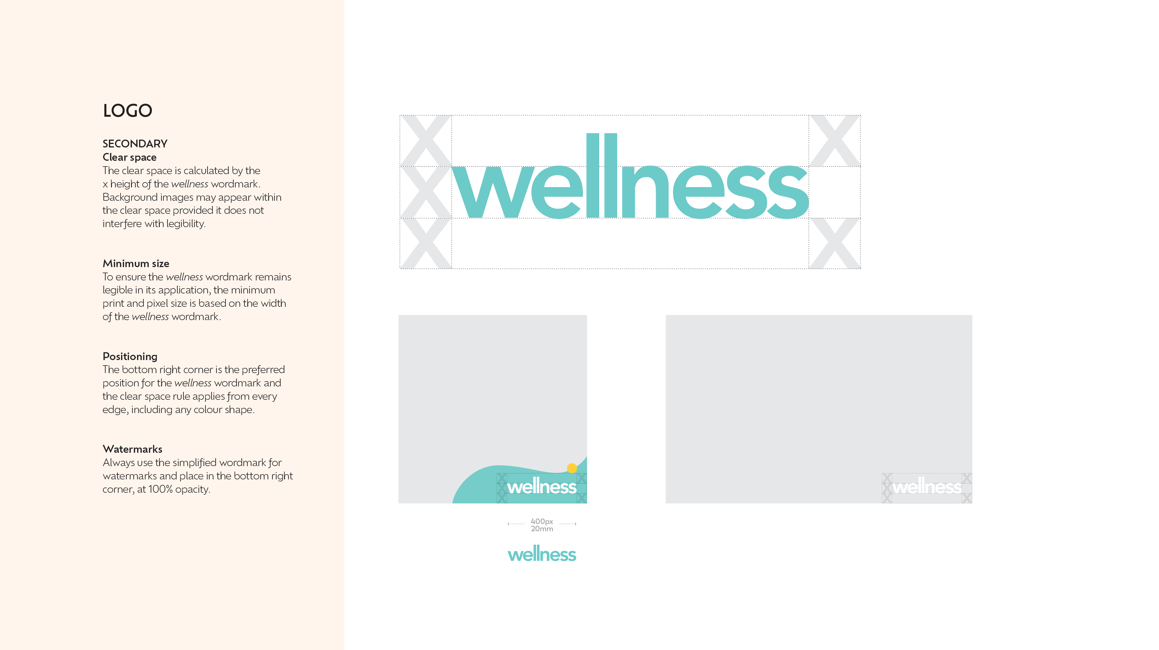 House of Wellness brand system — 8