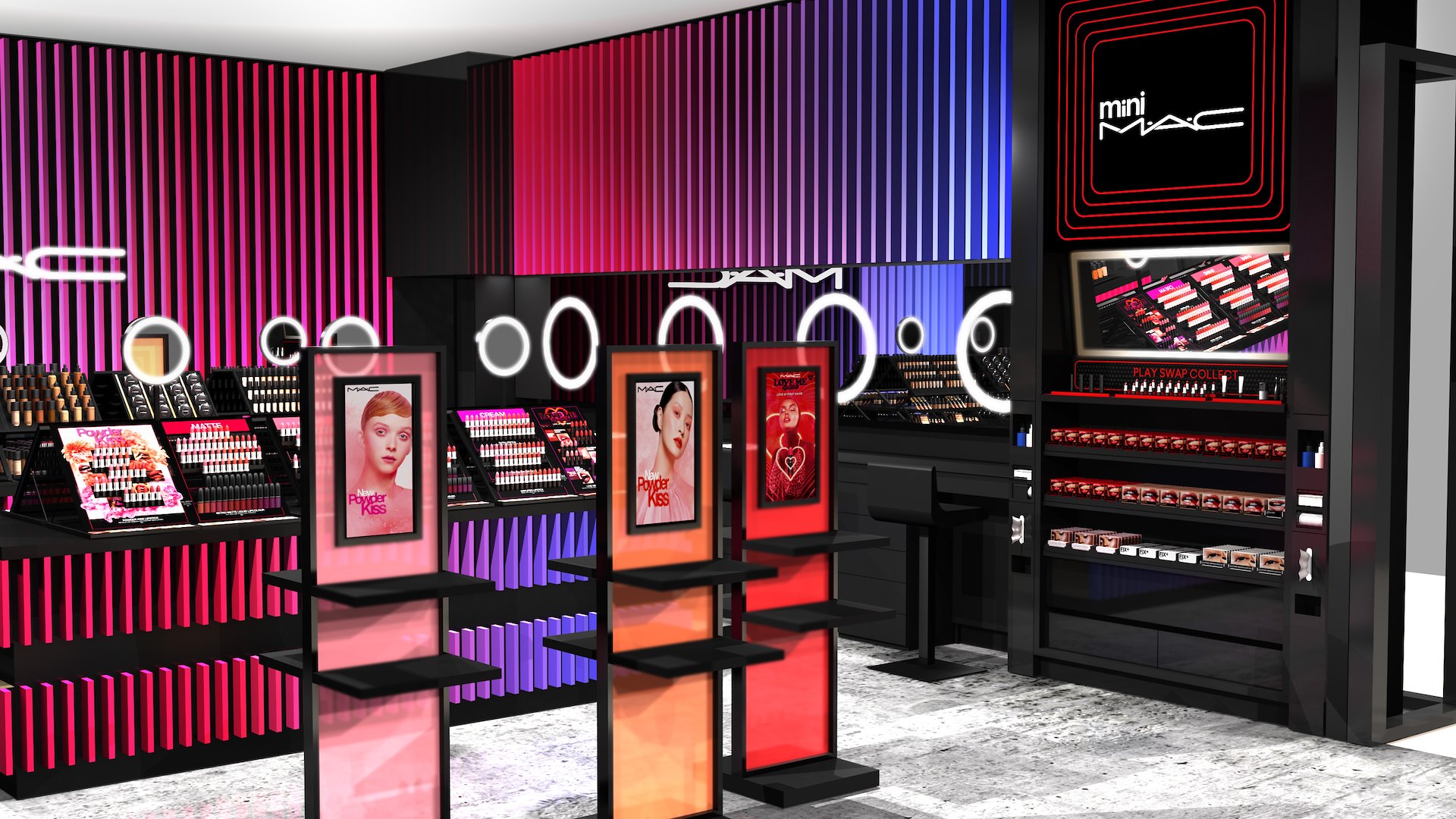 Point of Purchase - Beauty, Cosmetics, Interiors - Jeffrey Gary Berger
