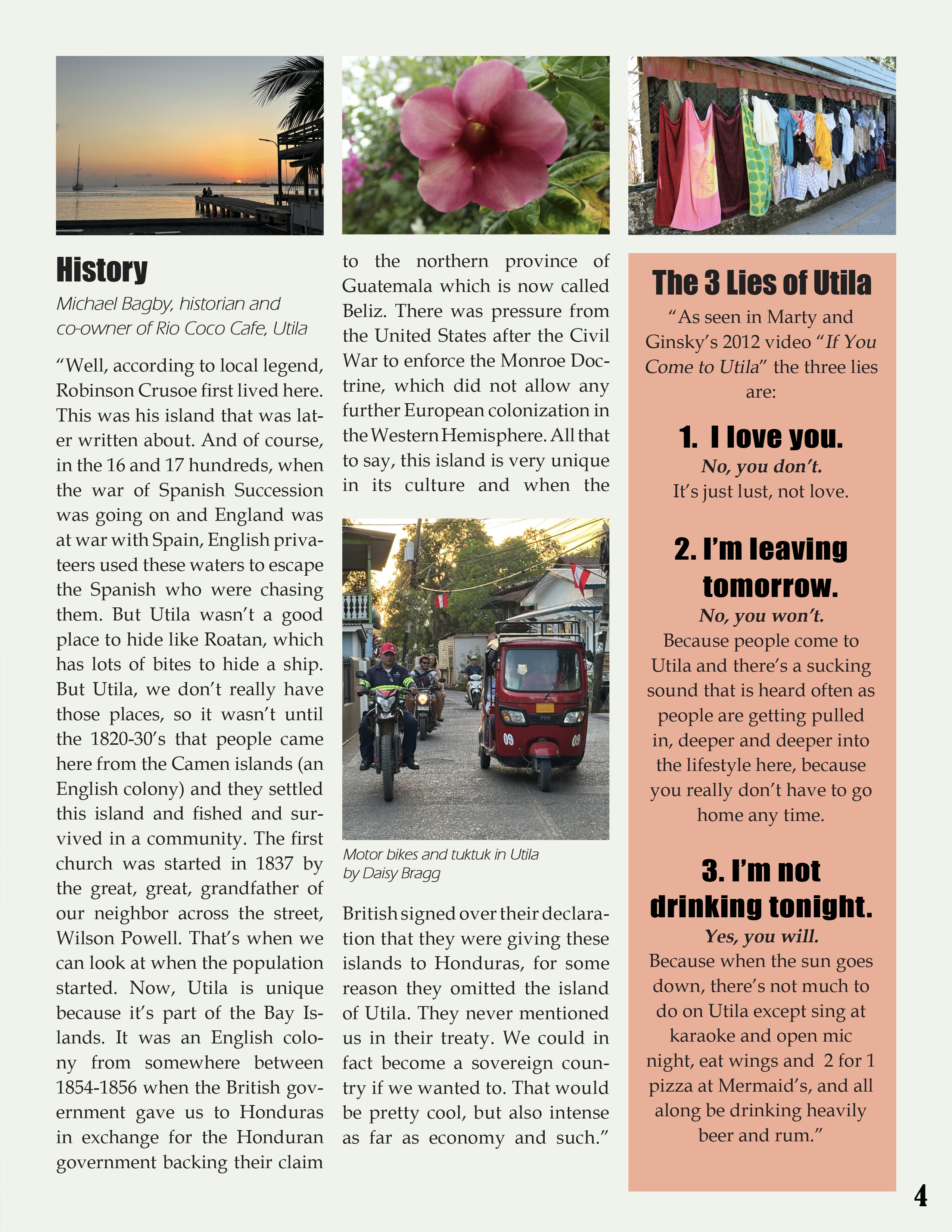 Layout Design/Journalism - Daisy Bragg