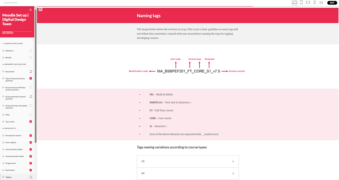 Matrix Elearning Application Form eLearning visual design - E.J.