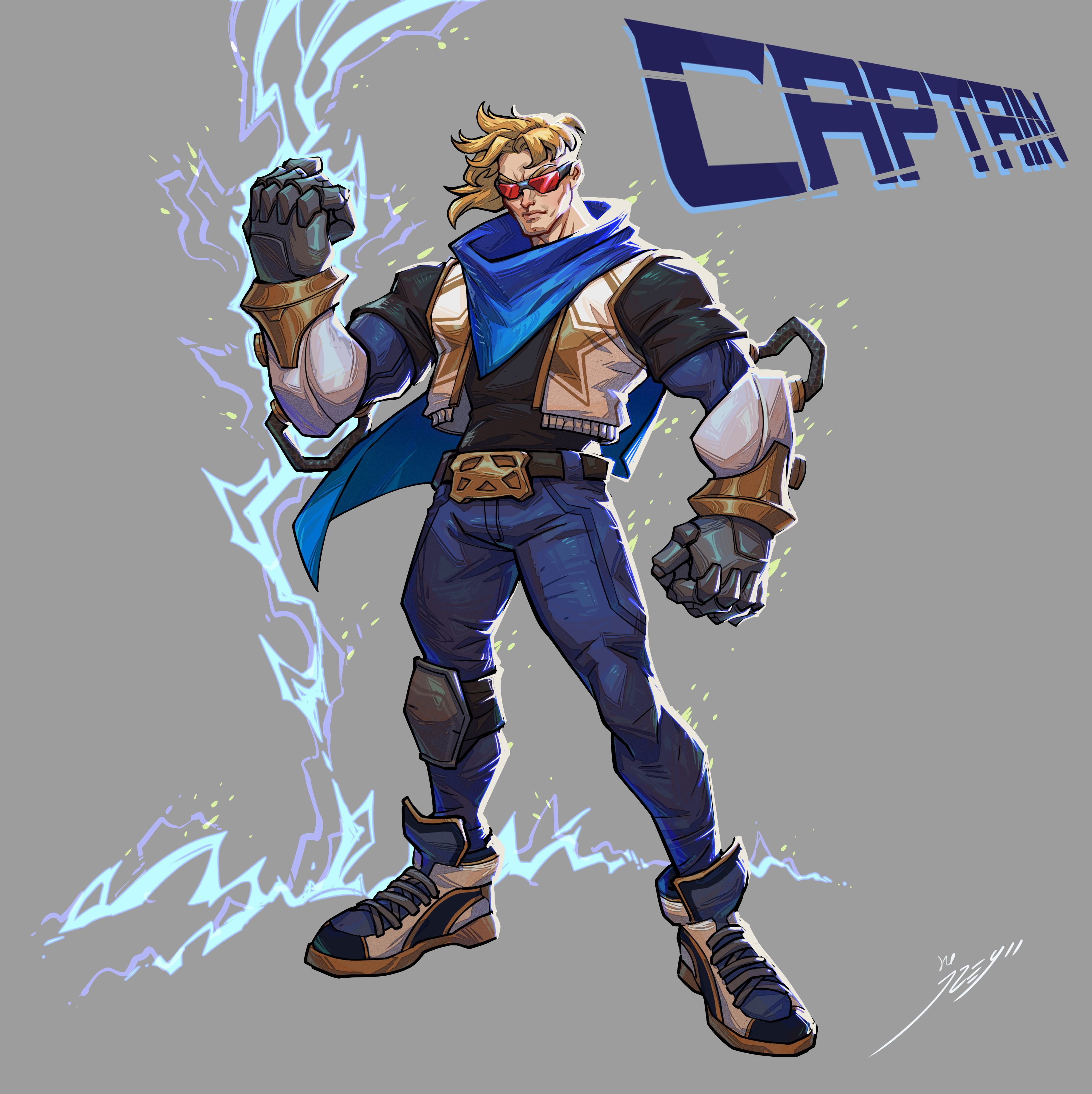 CAPTAIN COMMANDO REBOOT FAN ART