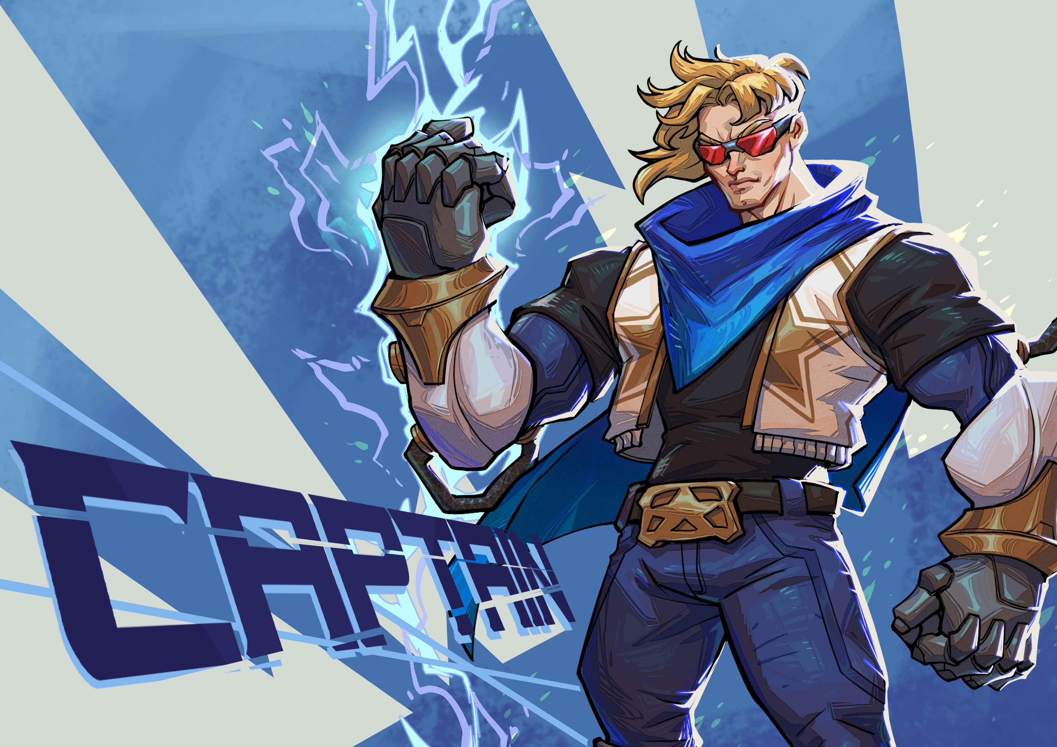 CAPTAIN COMMANDO REBOOT FAN ART