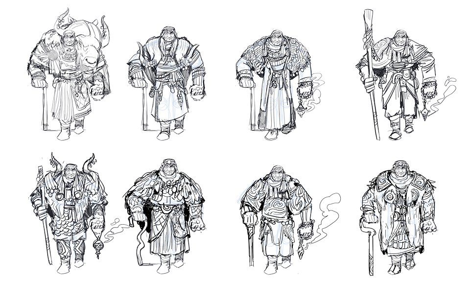 Character Design - Michael D Fiore