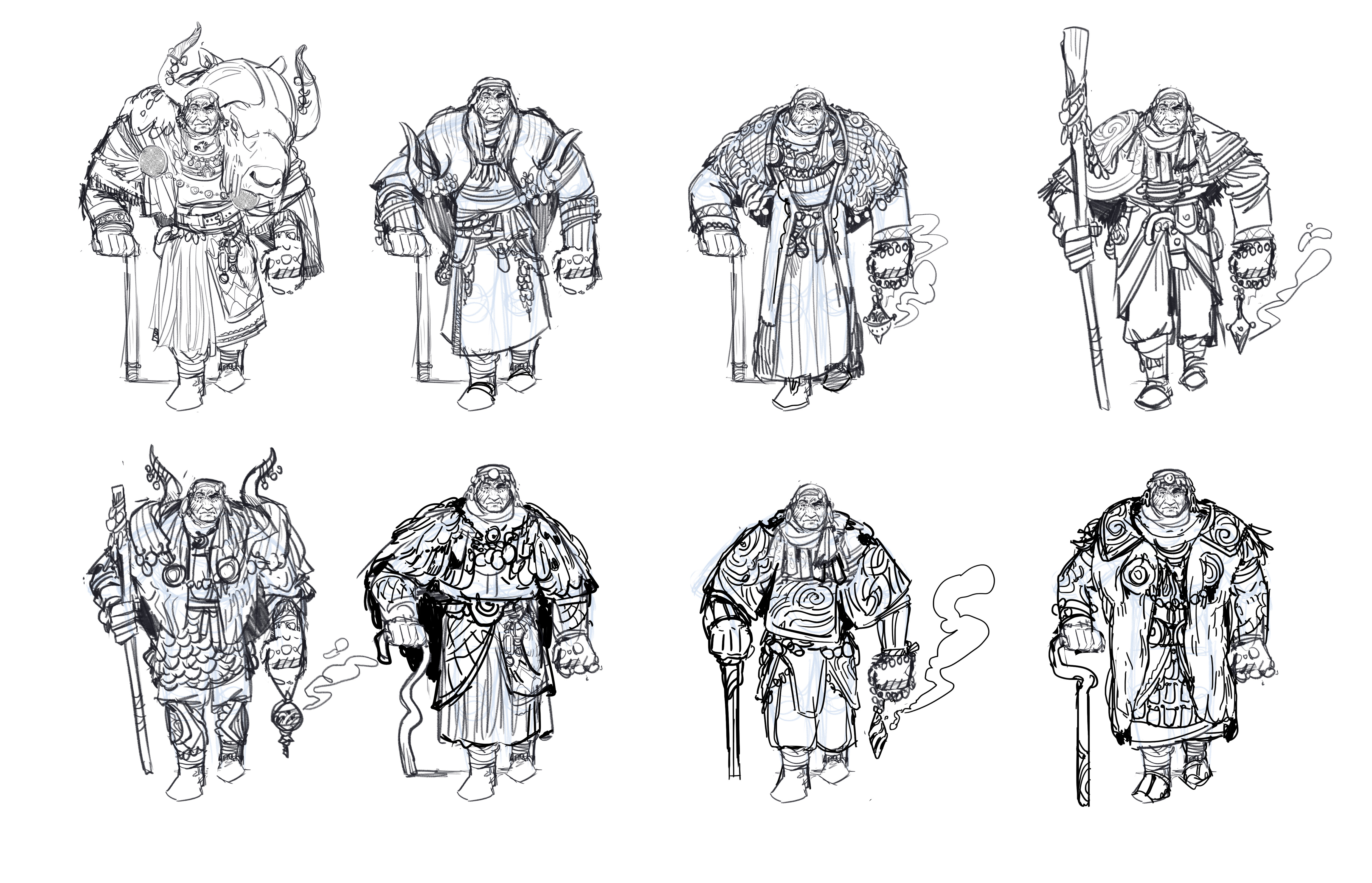 Character Design - Michael D Fiore