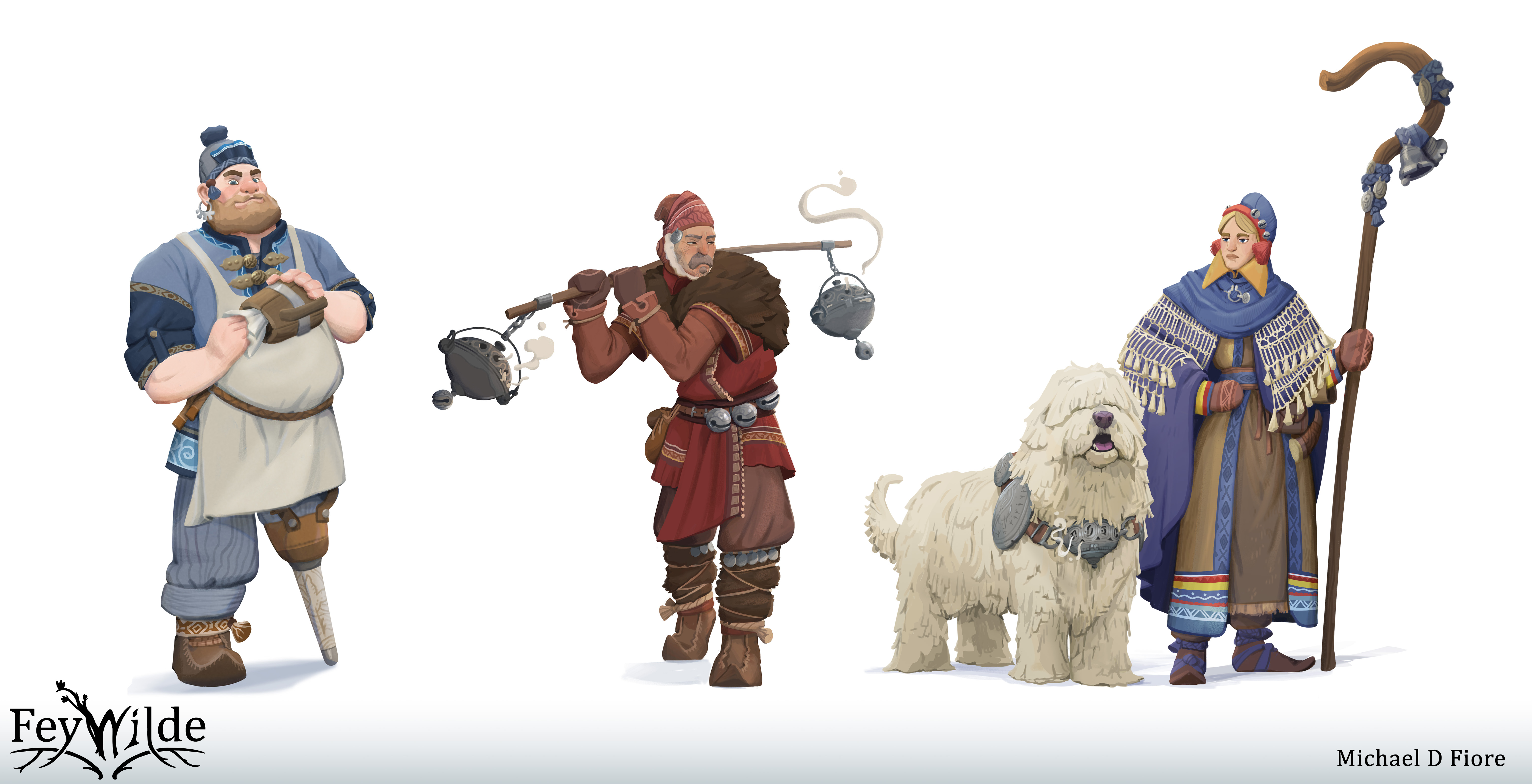 Character Design - Michael D Fiore